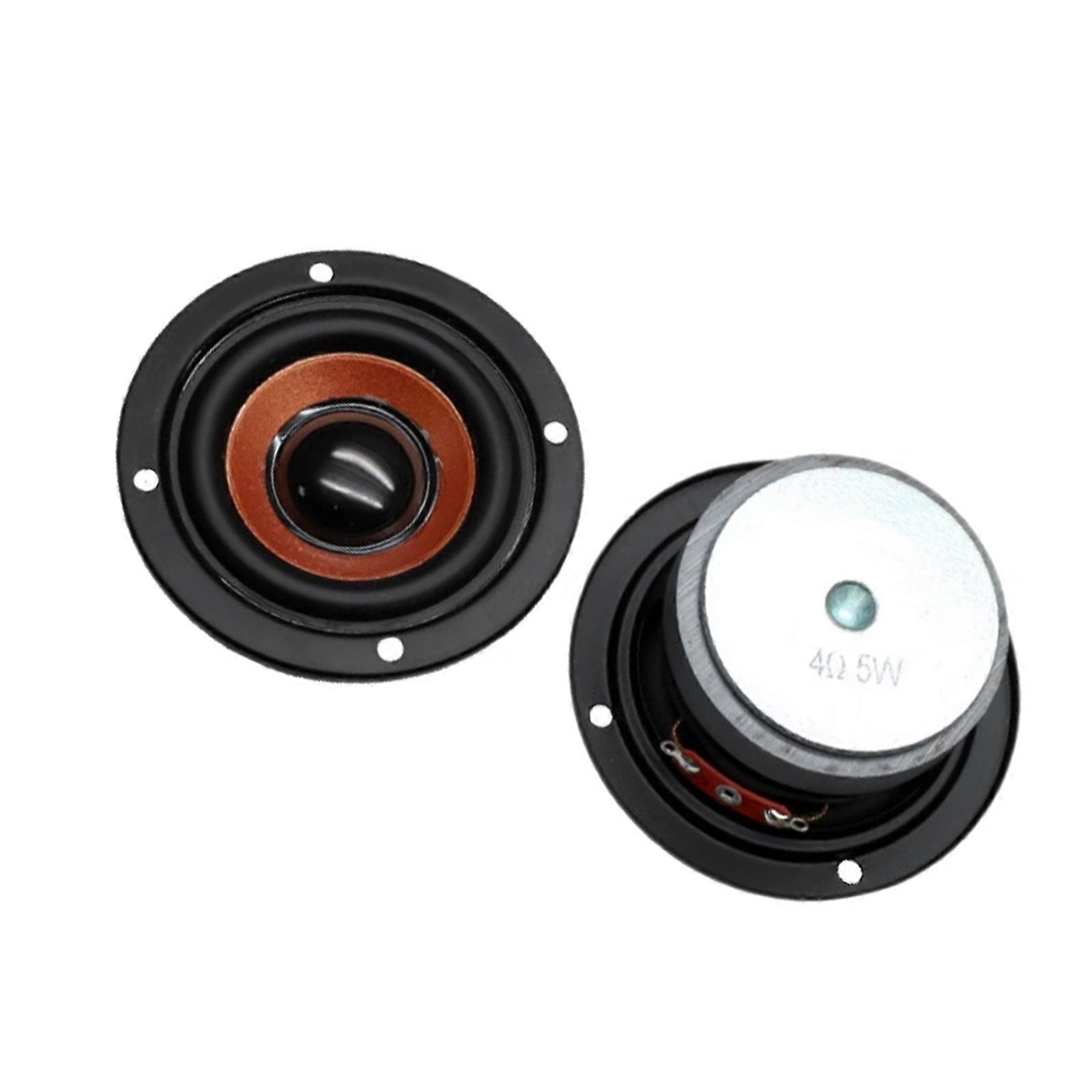 52mm 4Ω External Magnets Speaker Highly Power Bass Enhanceds Loudspeaker For Portable Sound Systems Multicolor