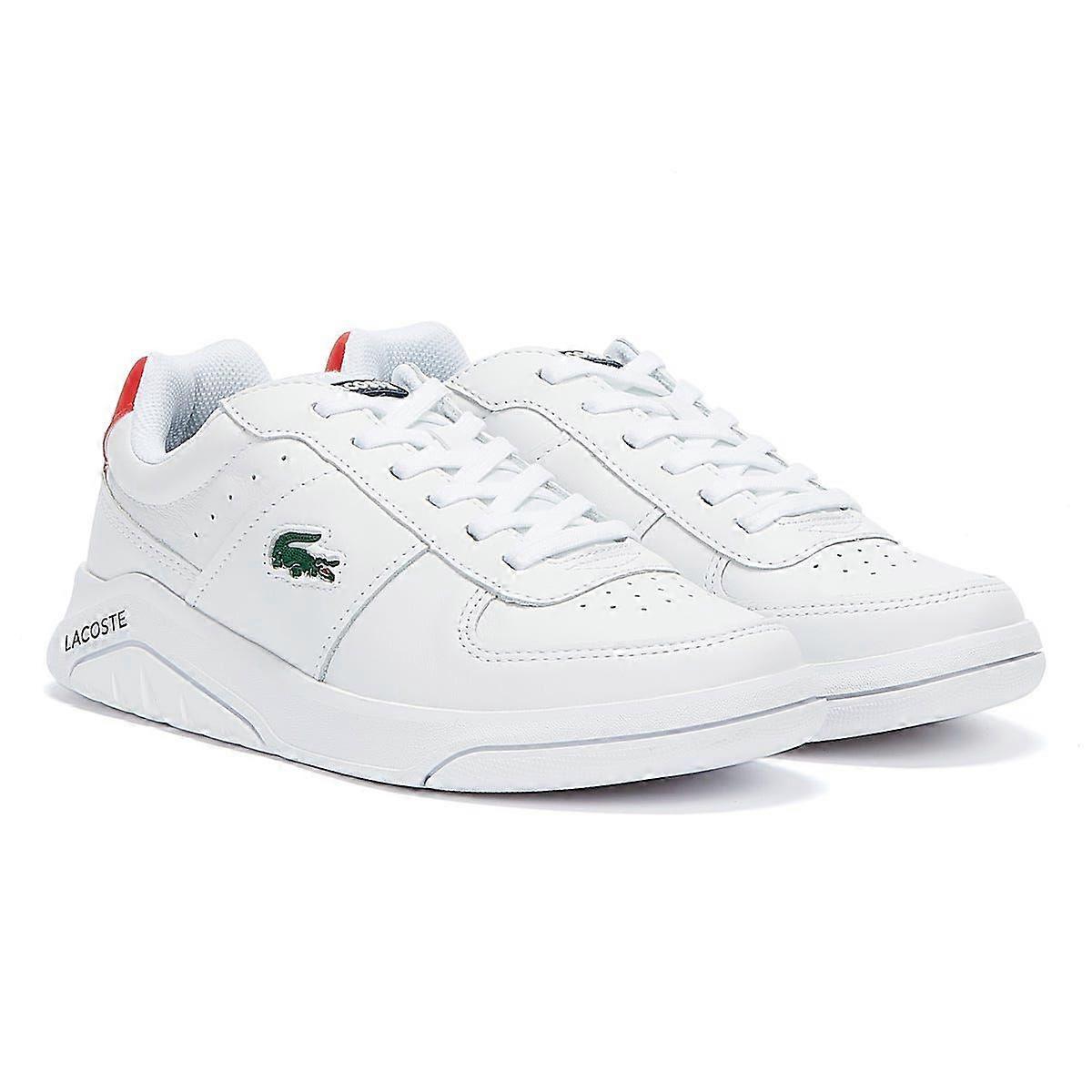 Lacoste Game Advance 721 2 Mens Trainers - (White / Red)