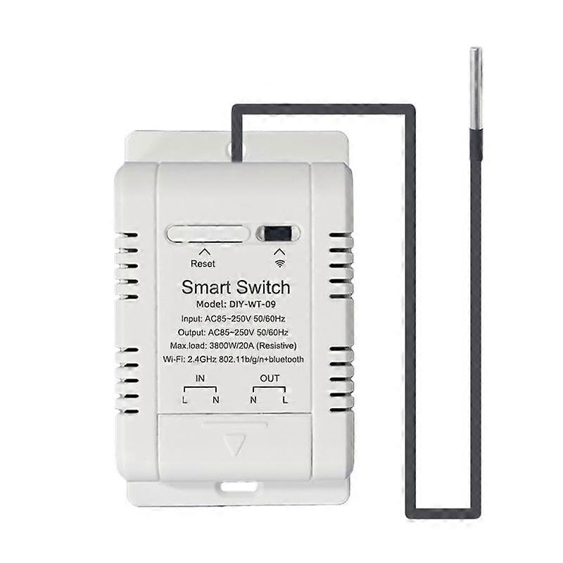 20A Temperature Switch With 1m Temperature Sensor