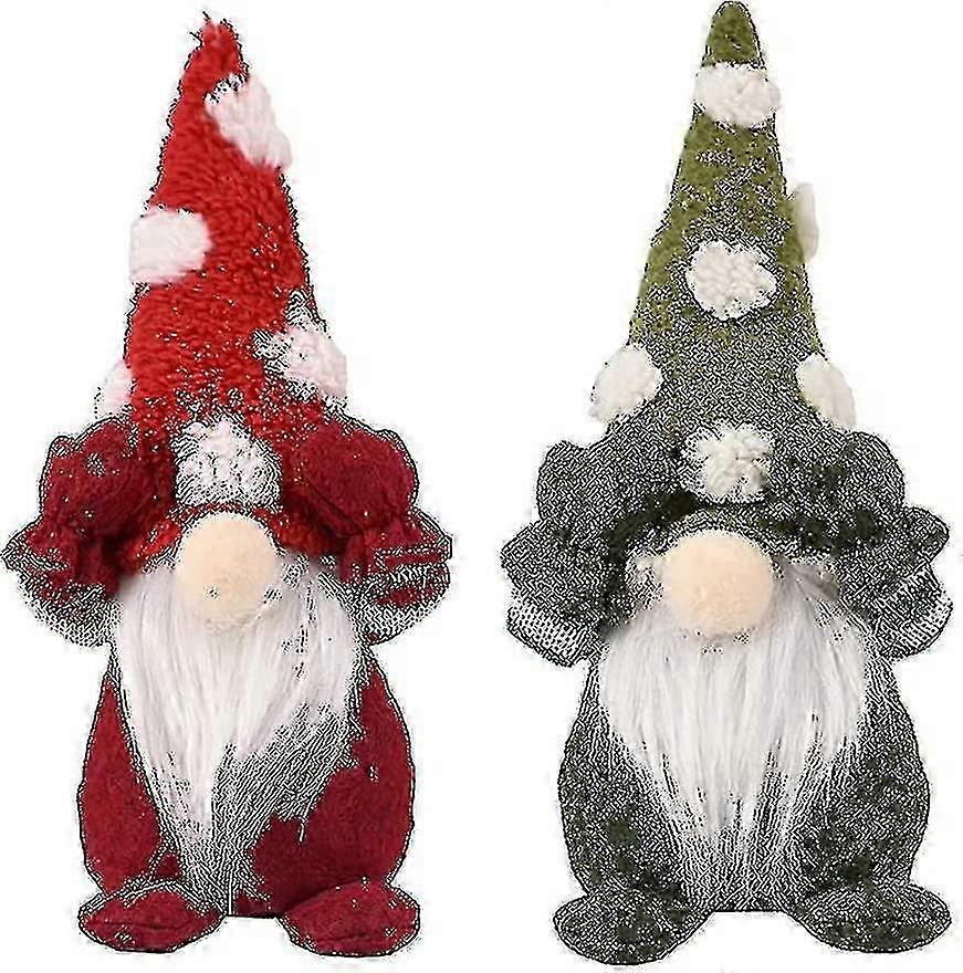 Scandinavian Gnome Plush for Holiday Display - Faceless Doll