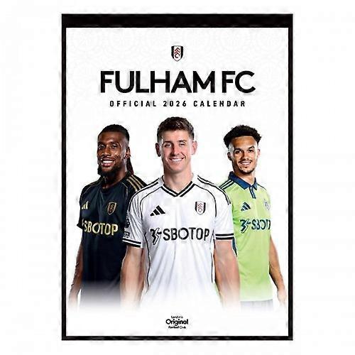 Fulham FC 2026 A3 Wall Calendar