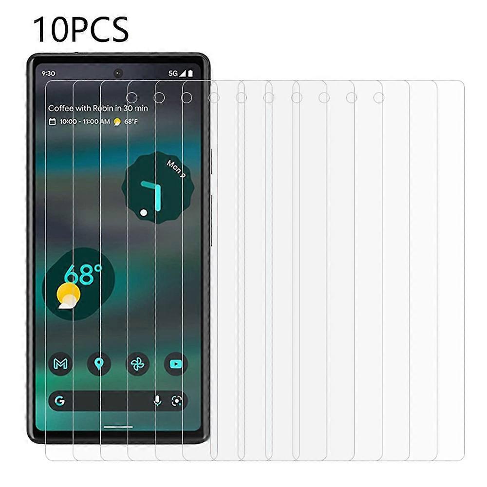 Google Pixel 7a強化ガラス防爆フィルム0.3mm 2.5D HDクリア電話スクリーンプロテクターに対応した10個/セット