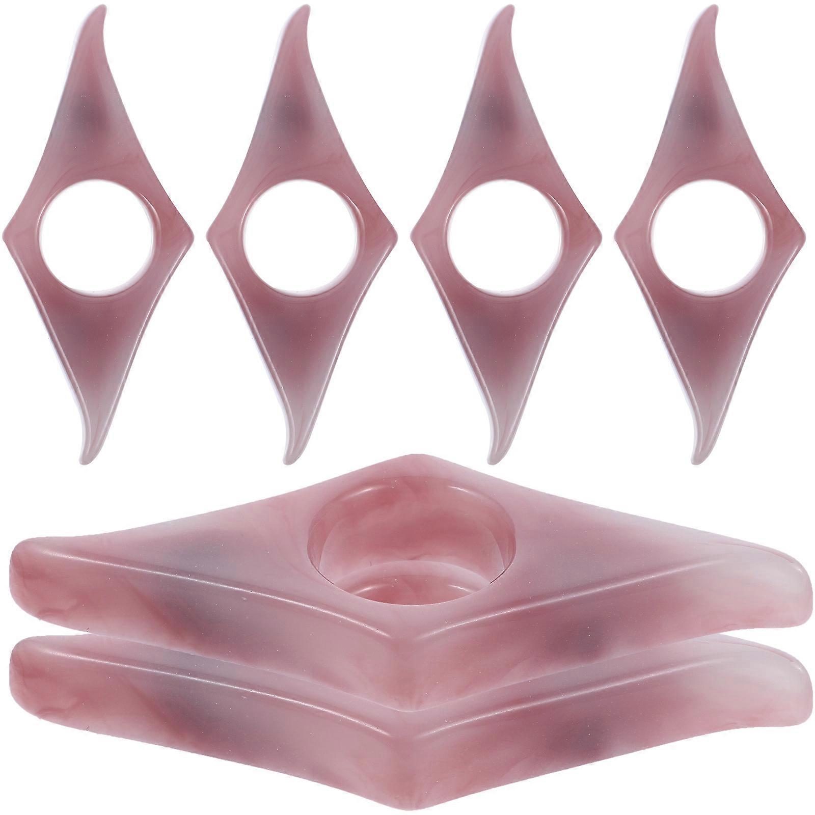 6stk harpiks bog sideholder personlig tommelfingerbog sideholder til læsning af bog