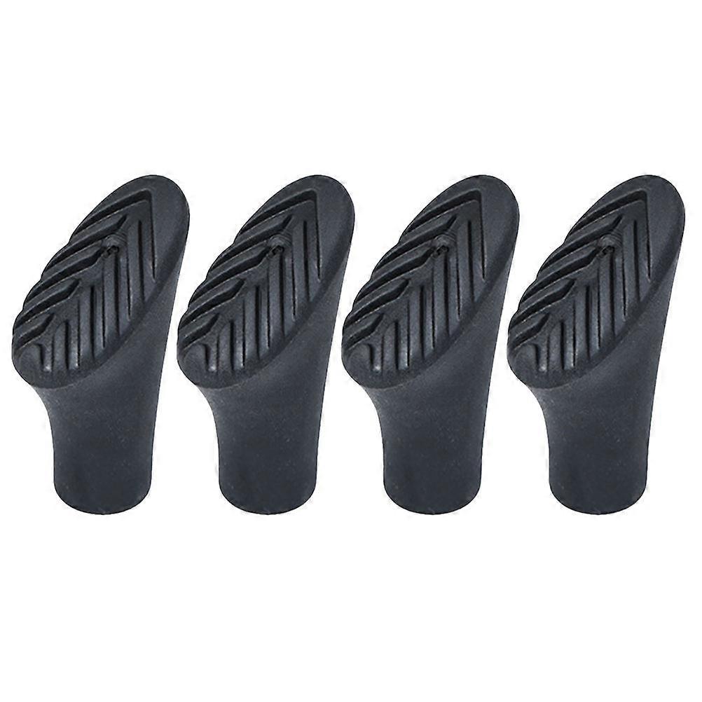 Outdoor Alpenstock Tip Cover Rubber Protector 8Pcs Set