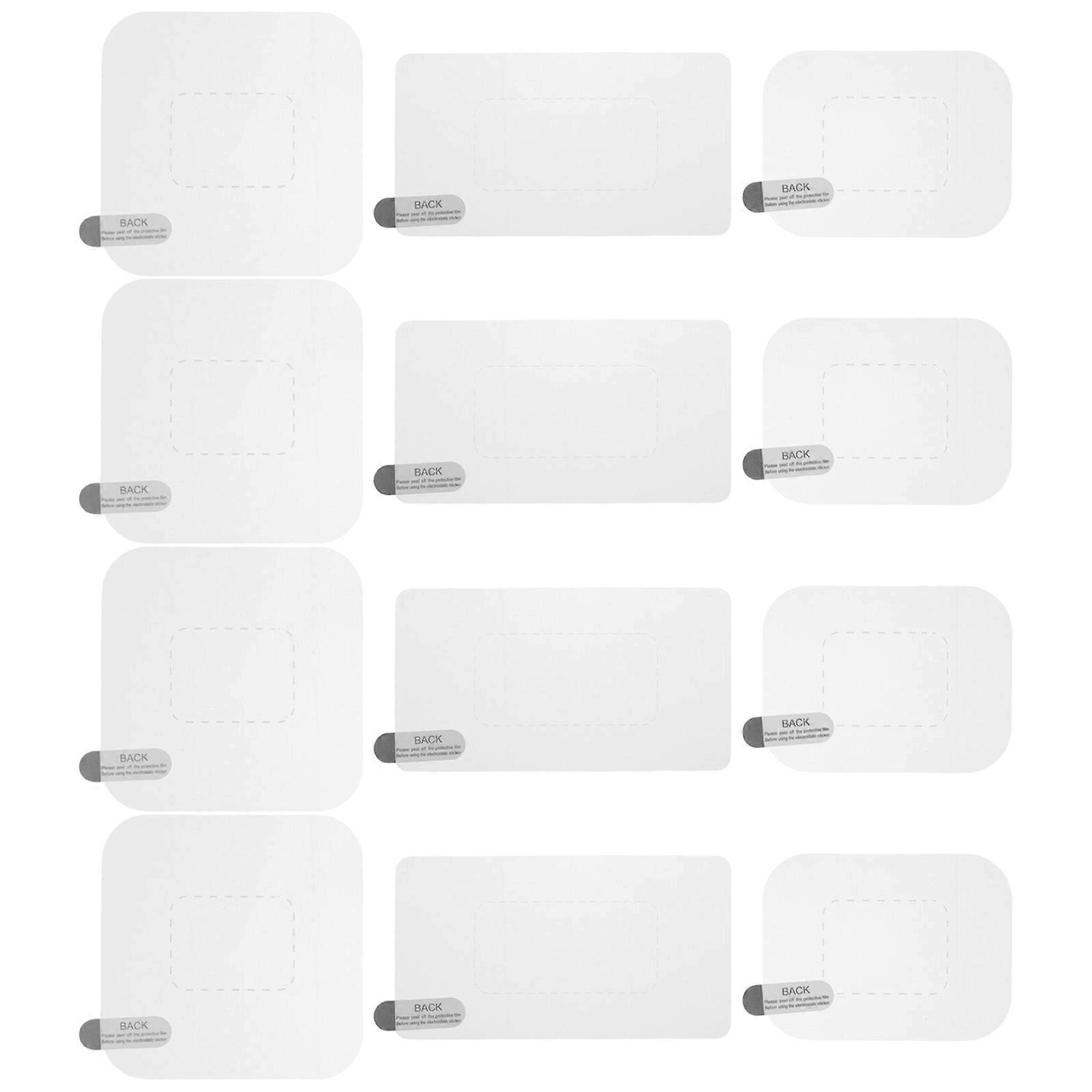 Windshield Static Sticker Film Dashcam Adhesive for 60 Sheets Application