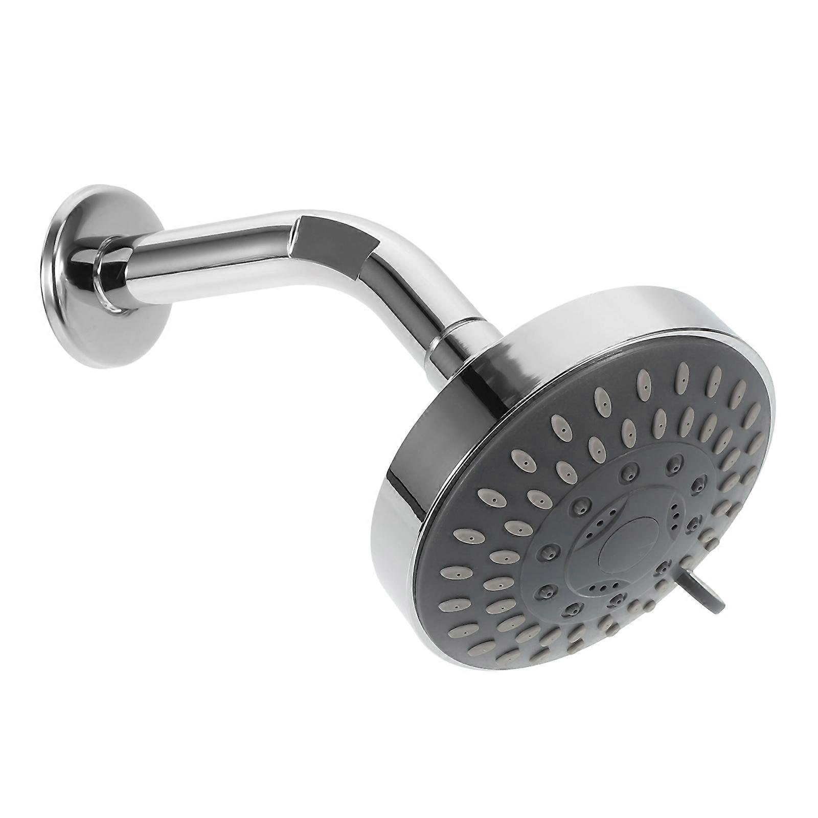 Durable Flower Shower Arm with Bathroom Shower Head for Convenient Bath