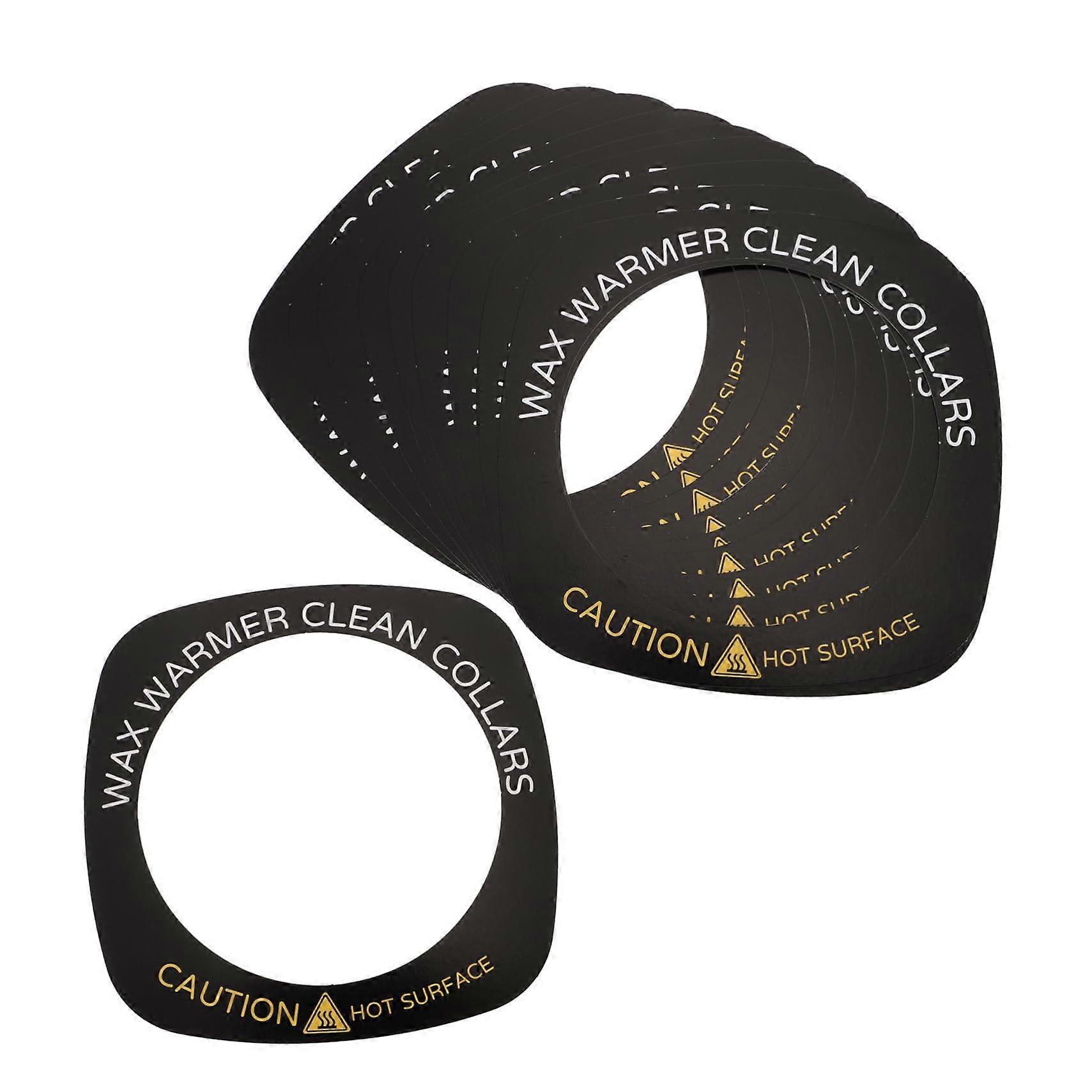 50Pcs Wax Warmer Collars Disposable Wax Pot Protector Pads Stain Resistant Easy Install