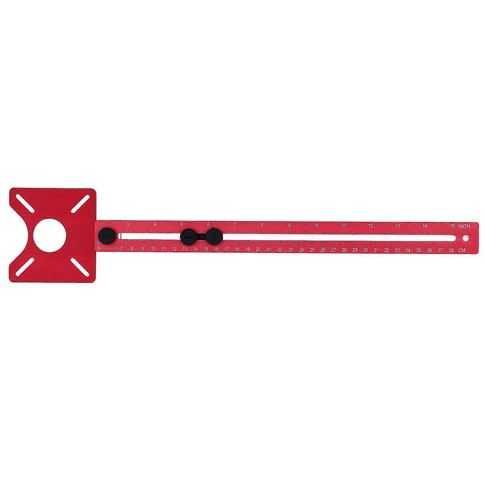 Router Circle Cutting Jig Aluminum Precision Router Guide for Woodworking MDF and Decorative Panels