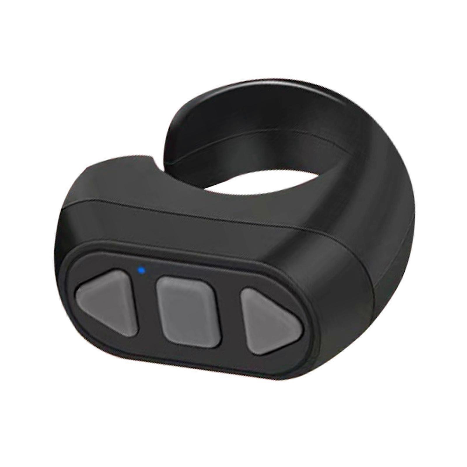 Wireless Remote Control Ring with Bluetooth Page Turner for Scrolling, Media Playback and Presentations