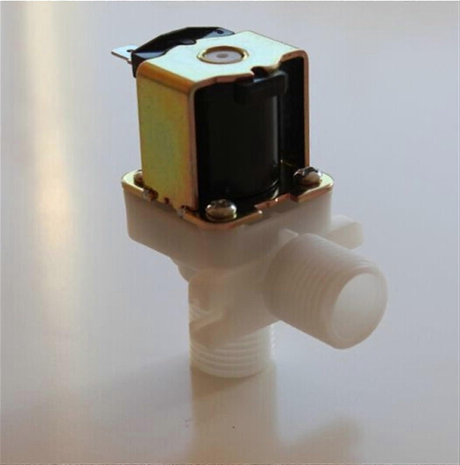 20mm Normally Closed Electric Solenoid Valve AC 220V Inlet Flow Switch 0.02-0.8MPa for Water Systems 1 Piece