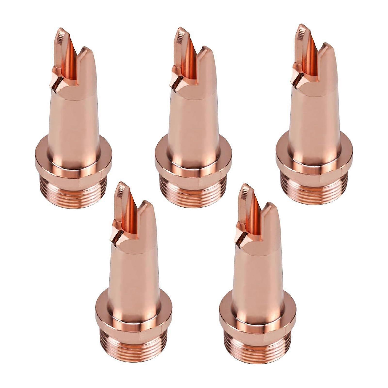 M16 Copper Laser Welding Nozzle for SUP Handheld Welder CS12 5pcs Durable Precision Tips