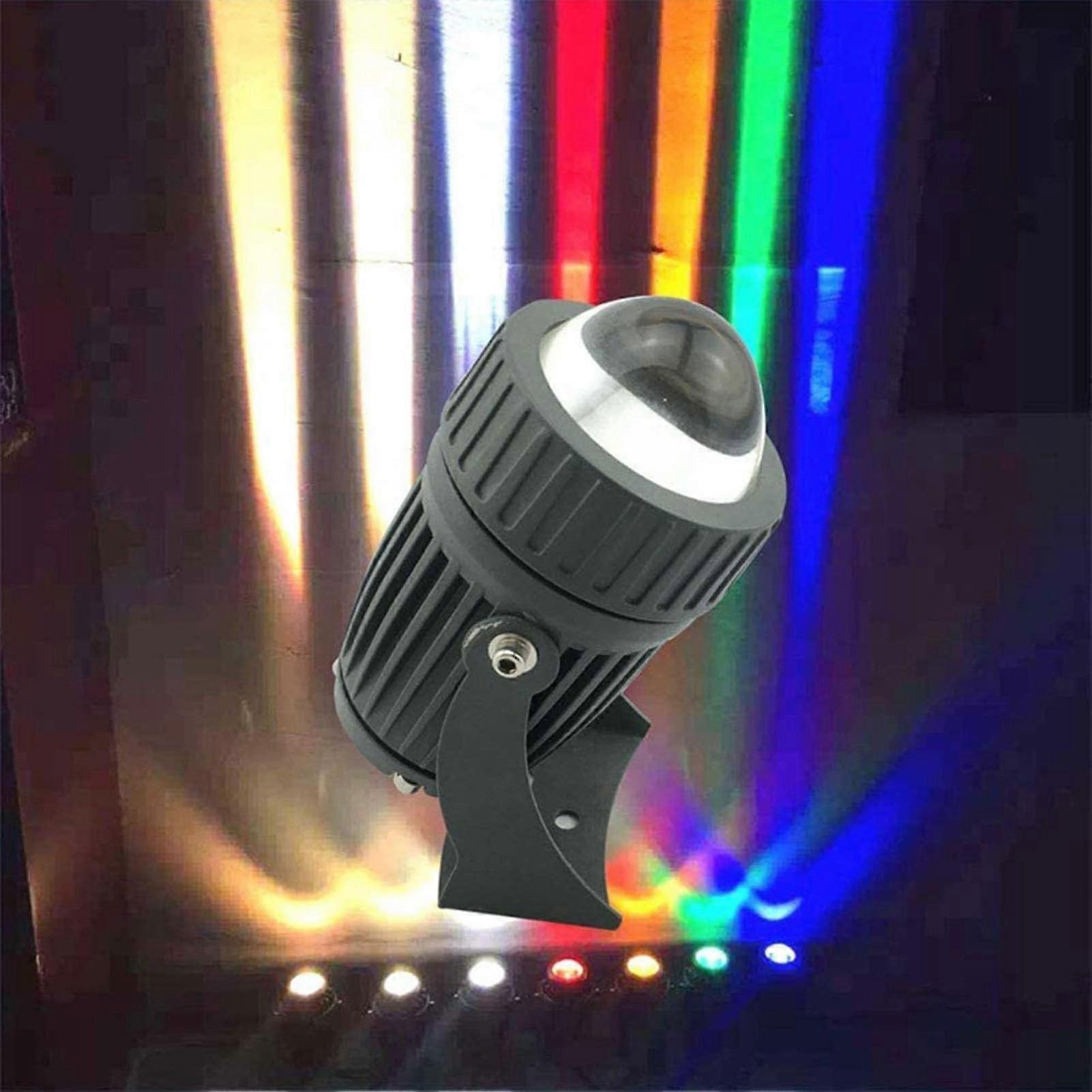 LED Floodlight Blue Light 10W IP66 Waterproof Outdoor Long Throw Building Spotlight Adjustable