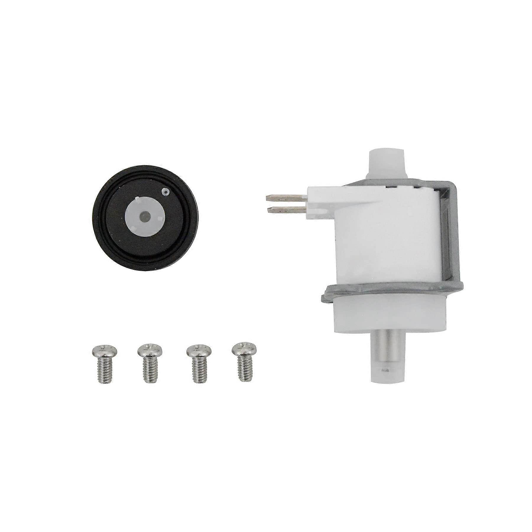 Replacement Solenoid Valve Assembly with Diaphragm and Screws for Touchless Toilet and Urinal Flush
