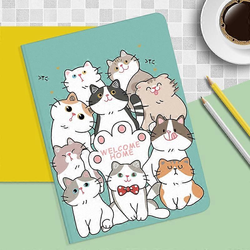 Capa elegante para iPad 18/20/21/22 de 12,9 polegadas - Bem-vindo ao lar - Mini