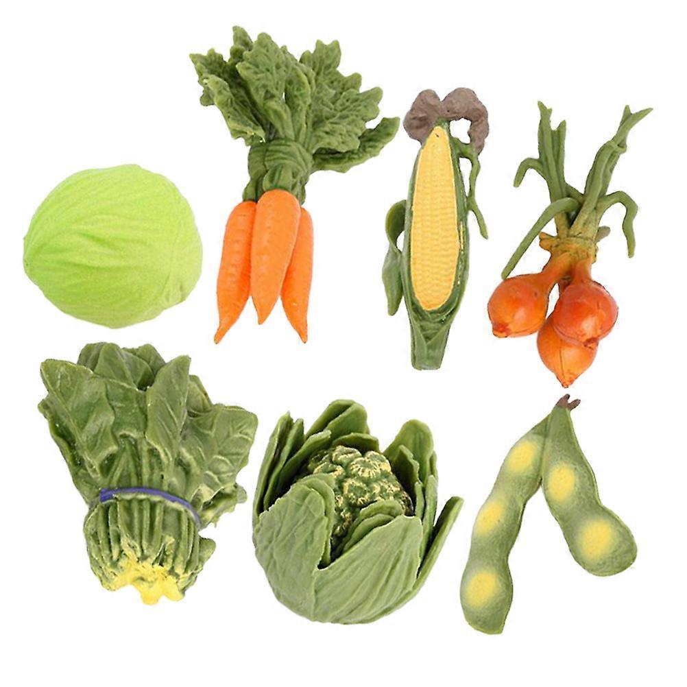 Plastic Simulation Vegetable Model Set for Home Use Decorative 1Set