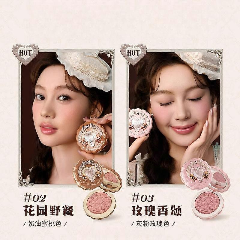 Flower Knows The Sweetie Bear Collection Cheek Cookie Face Makeup