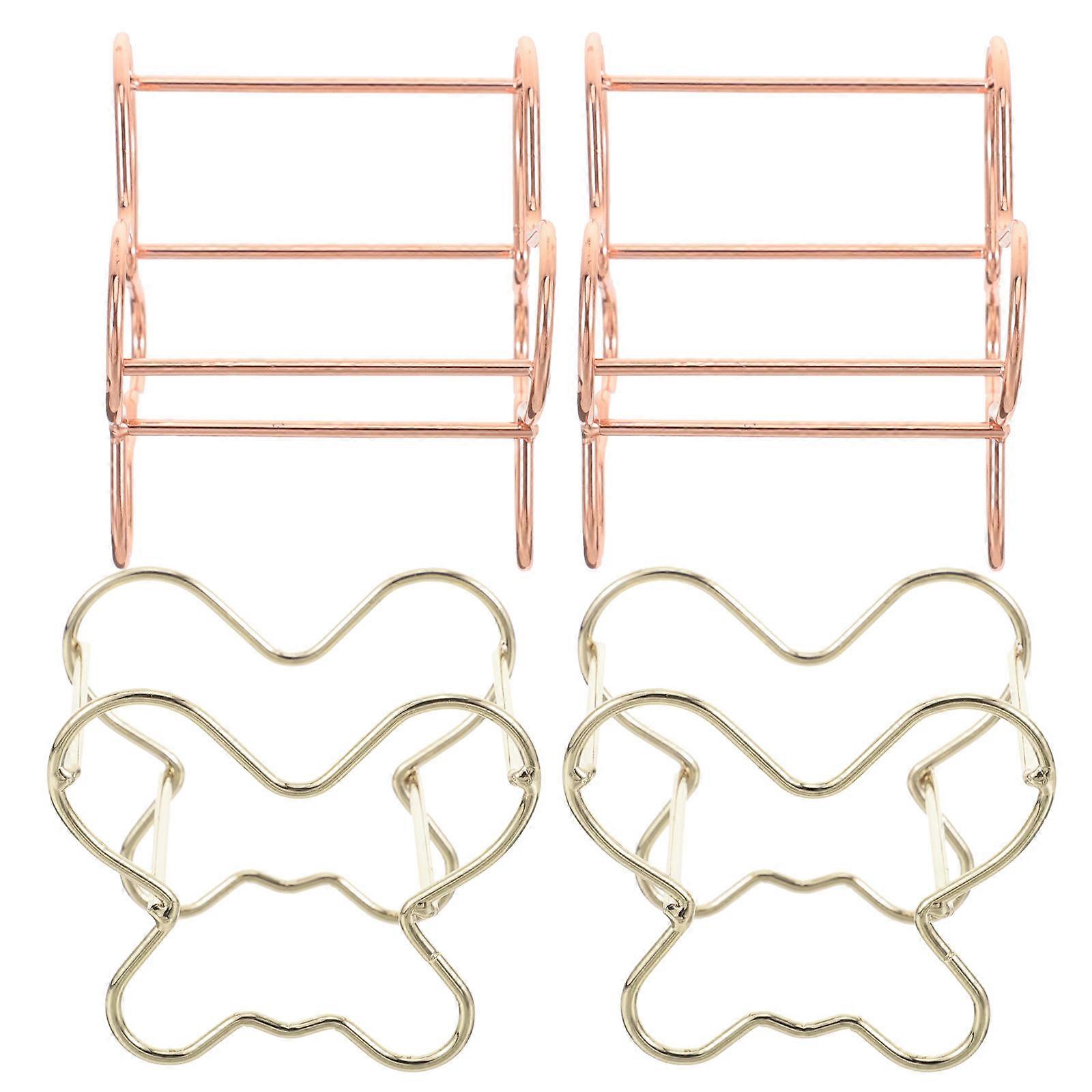 Makeup Sponge Holder Metal Beauty Sponge Rack for Drying 4Pcs