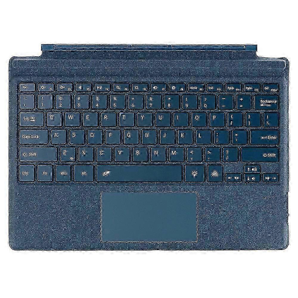 Microsoft Surface Pro 7+/7/6/5/4/3 Backlit Bluetooth Keyboard with Touchpad_Gift for G 26-27s