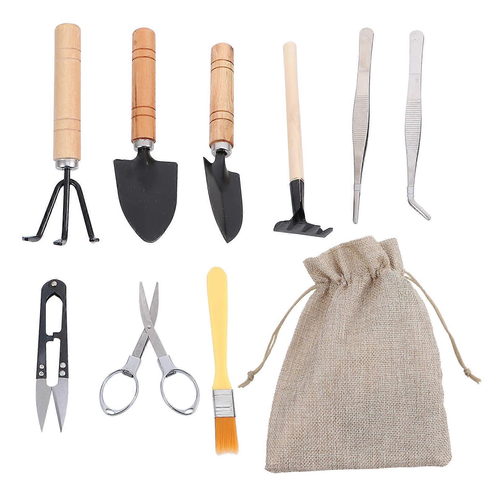 Gardening Tools Set 10Pcs Planting Tool for Efficient Garden Work
