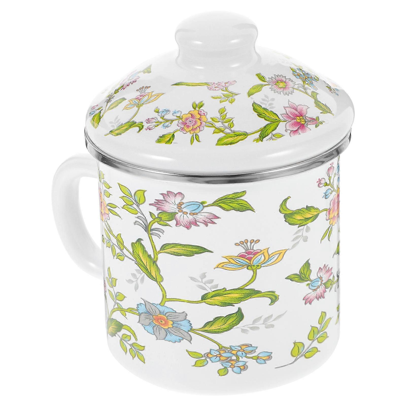 Multi Enamel Tea Cup for Coffee Drinking Household Water Mug