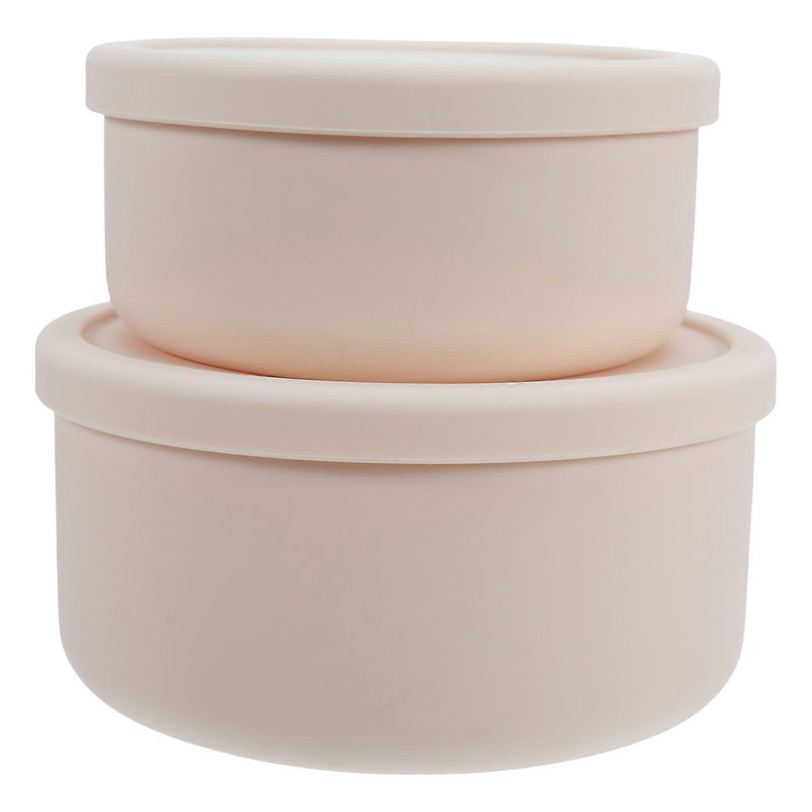 2pcs Pizza Dough Proofing Box -1300ml 700 Ml Silicone Stackable Pizza Dough Proofing Containers - Fermentation Container Lidded