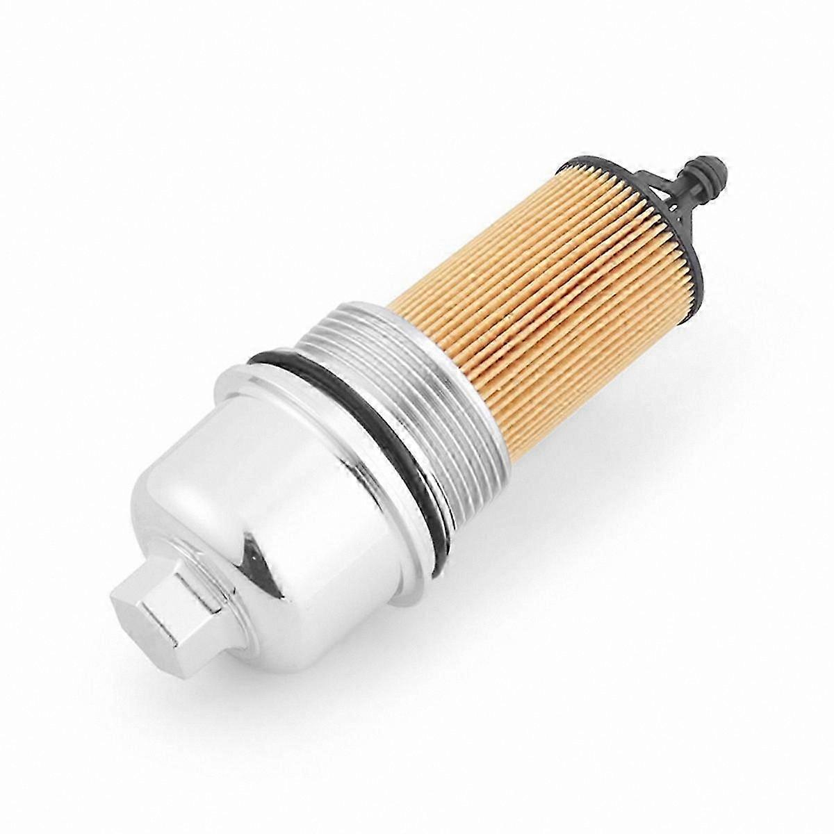 Aluminum Enhanced Oil Filter and Cap Lid Cover Kit