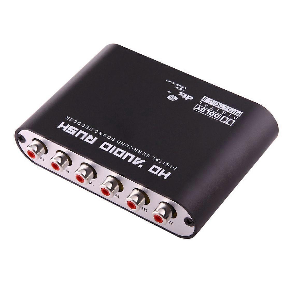 51R DTS / AC3 to Analog 5.1 Audio / Stereo Audio Digital Audio Converter Decoder
