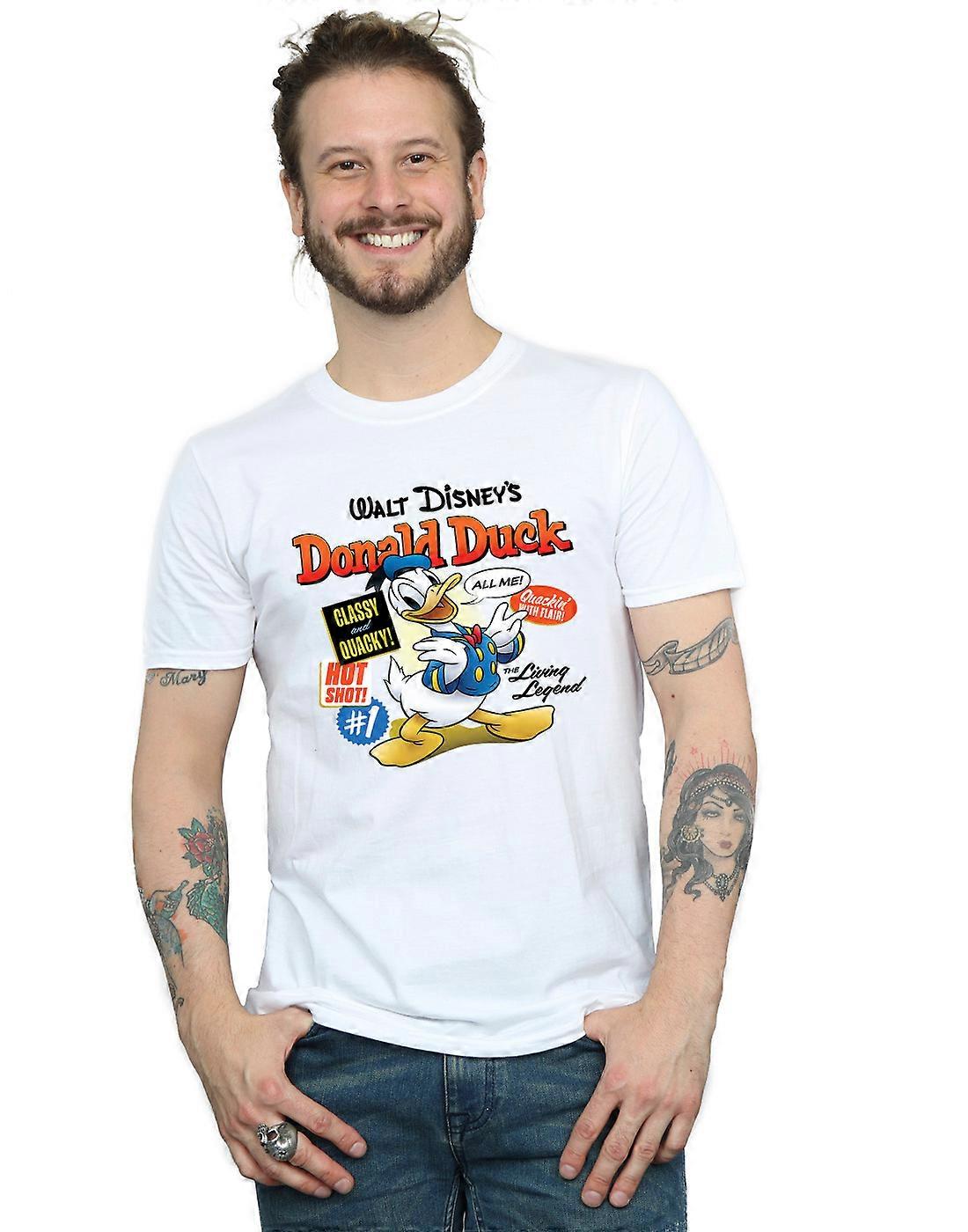 T-shirt homme Disney Donald Duck avec couverture de BD