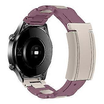 20mm Watch Band For Samsung Galaxy Watch7 44mm/40mm/Galaxy Watch FE 40mm T-Type Magnetic Clasp Stain