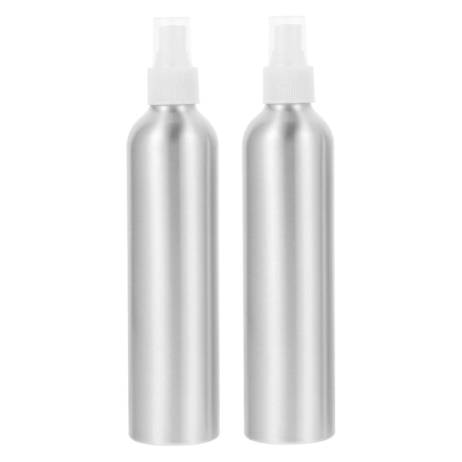 2pcs Refillable Aluminum Travel Spray Bottles Leakproof Mini Perfume Atomizer for Essential Oils