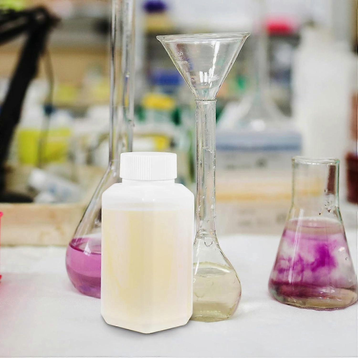 12pcs LeakProof Laboratory Reagent Bottles with Caps, Refillable PP Chemical Sample Containers