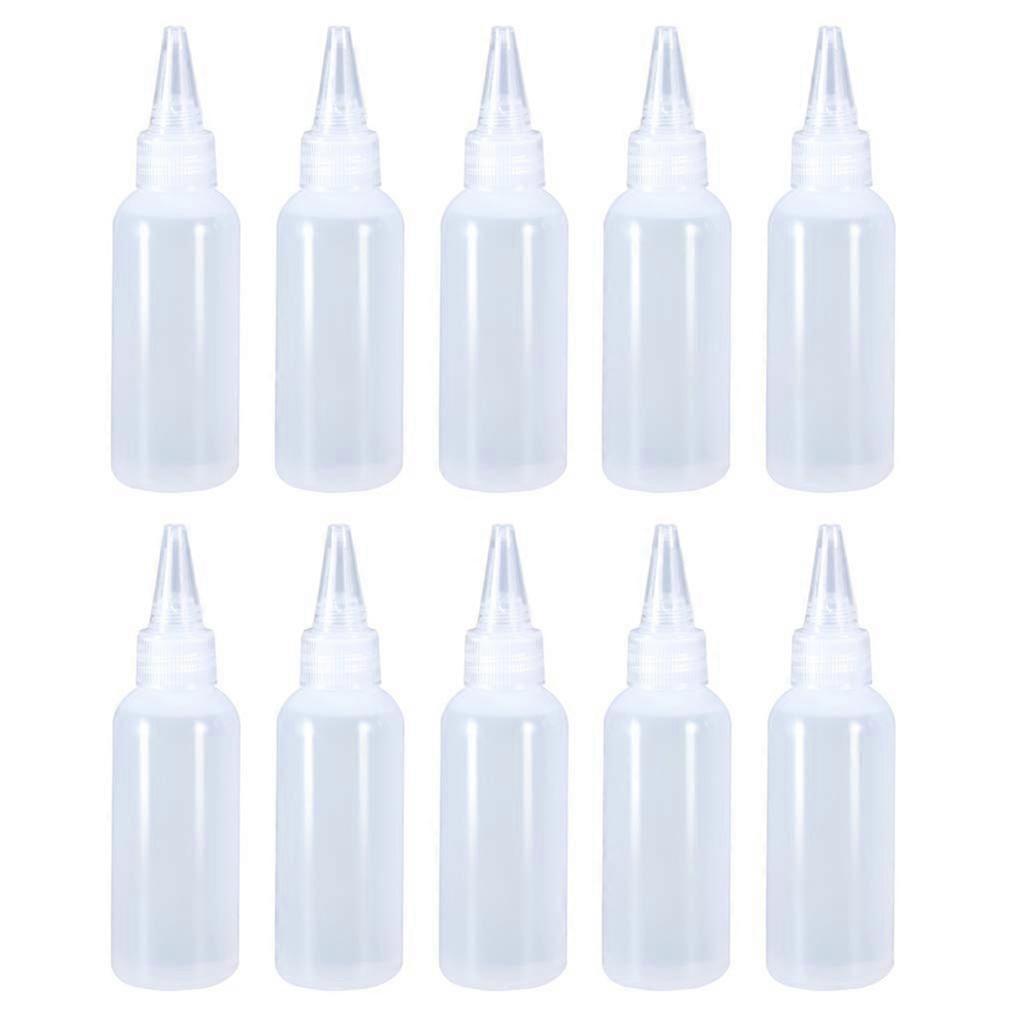 1 Oz Small Squeeze Bottles for Sauces, Icing, and Oil with Precise Flow Control Ref:1034