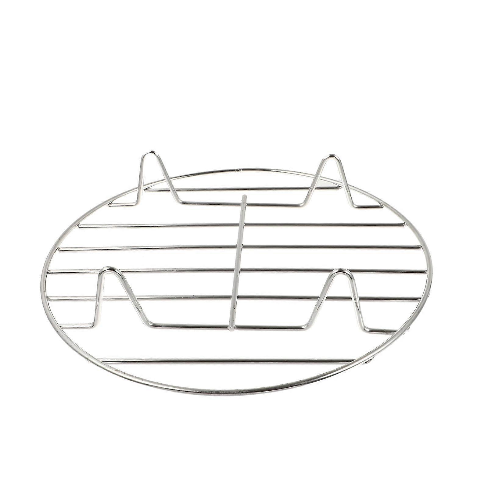 Stainless Steel Steamer Rack RustResistant MultiFunctional Stand for Pots and Kitchen Cooking