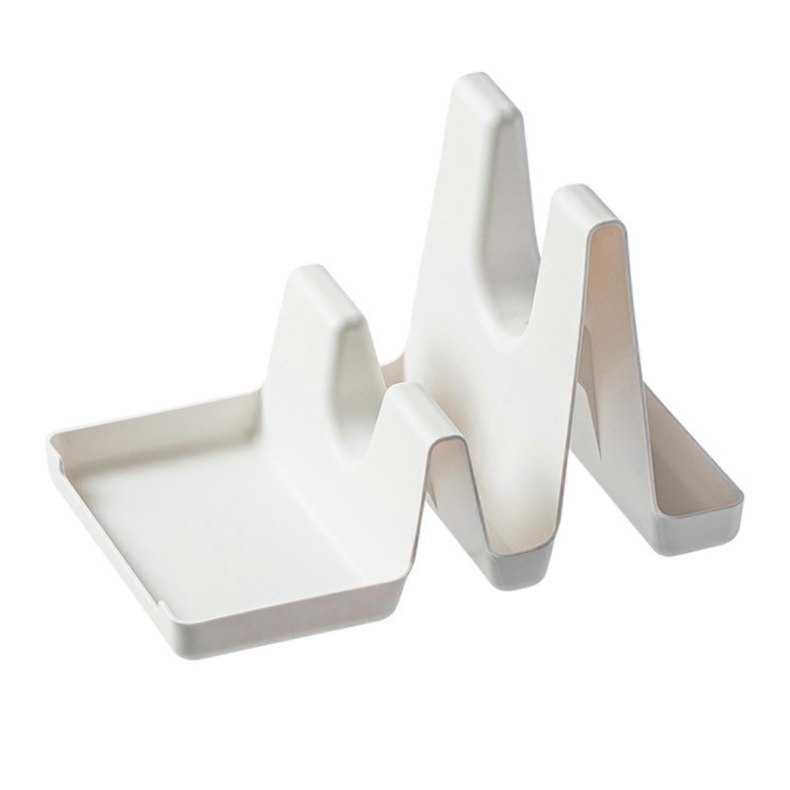 Pot Lid Holder and Cutting Board Stand Multifunctional Kitchen Countertop Organizer Space Saving
