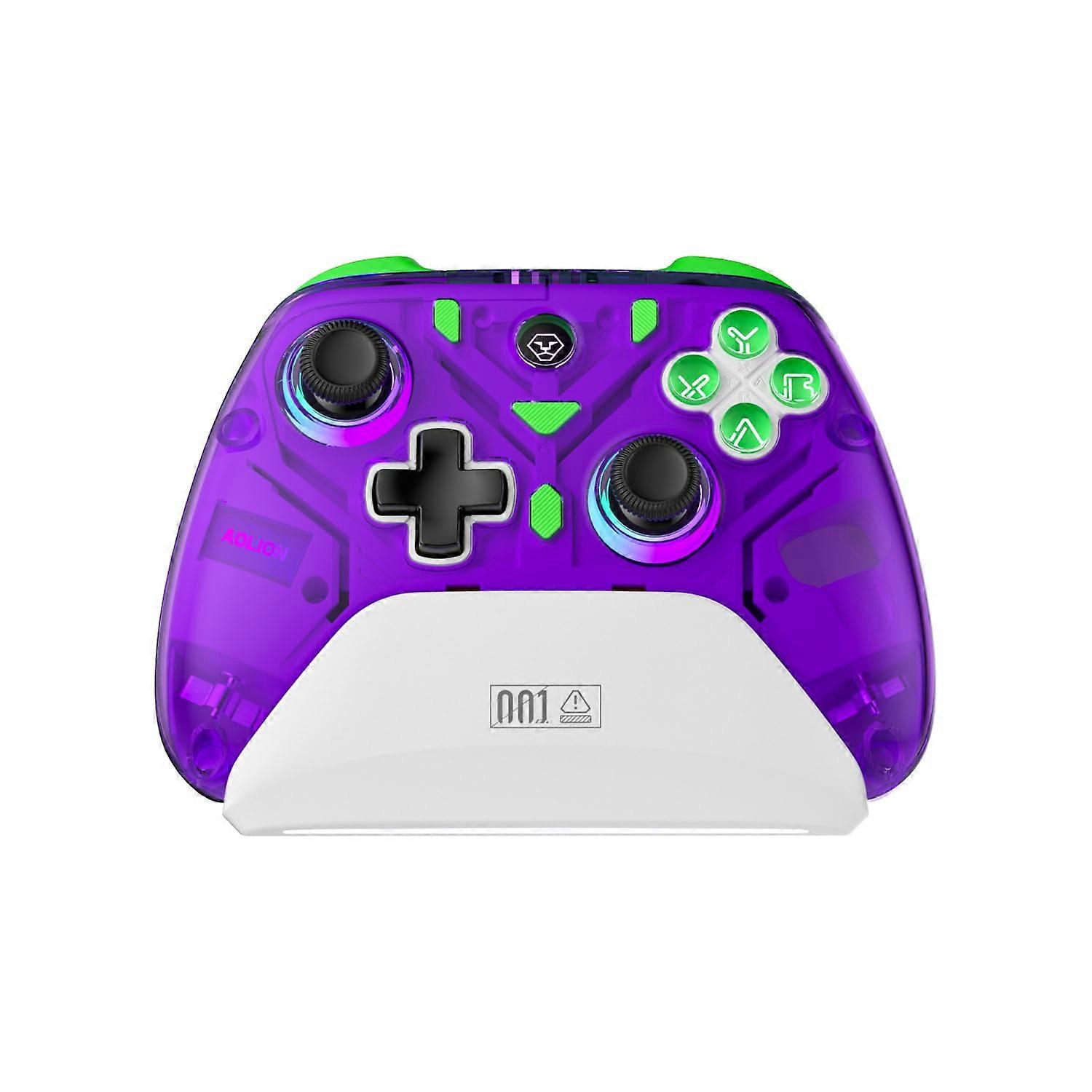 Wireless Controller with Hall Effect Joysticks, Bluetooth 5.3, Turbo and Macro for Switch/PC/iOS/Android