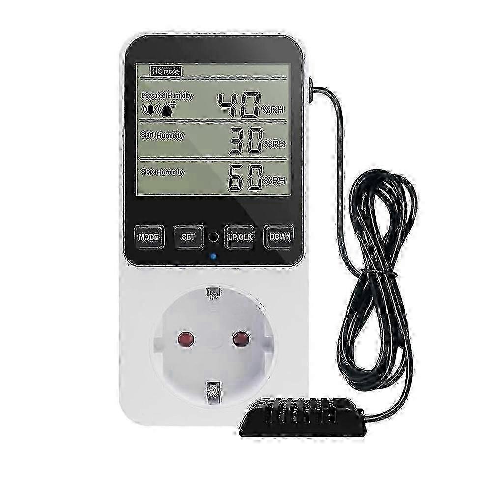 Smart Humidity Controller Thermostat Socket 230V EU Plug with Temperature Switch