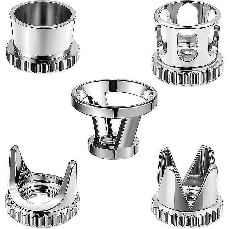 5 replacement airbrush needle caps for different spraying techniques
