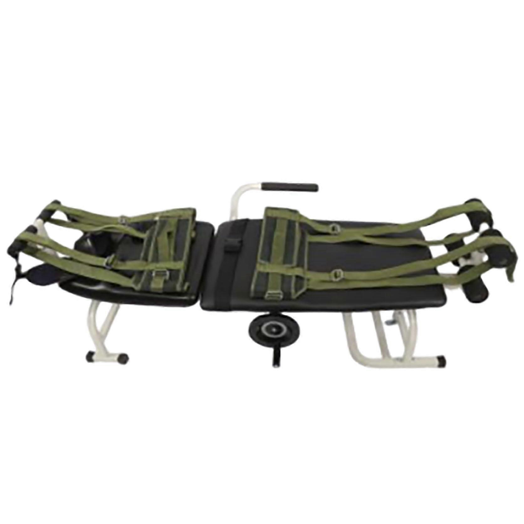 Cervical Traction Device with Adjustable Full Body Stretching Table, Ergonomic Neck and Back Support