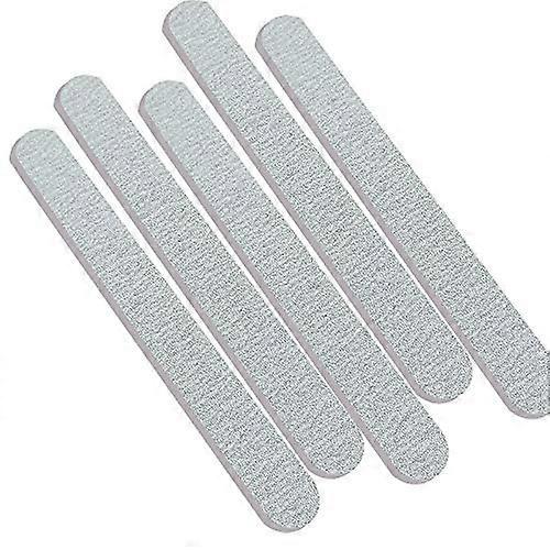 DoubleSided Nail File and Buffer Set 5pcs Strip Color for Precise Manual Nail Shaping