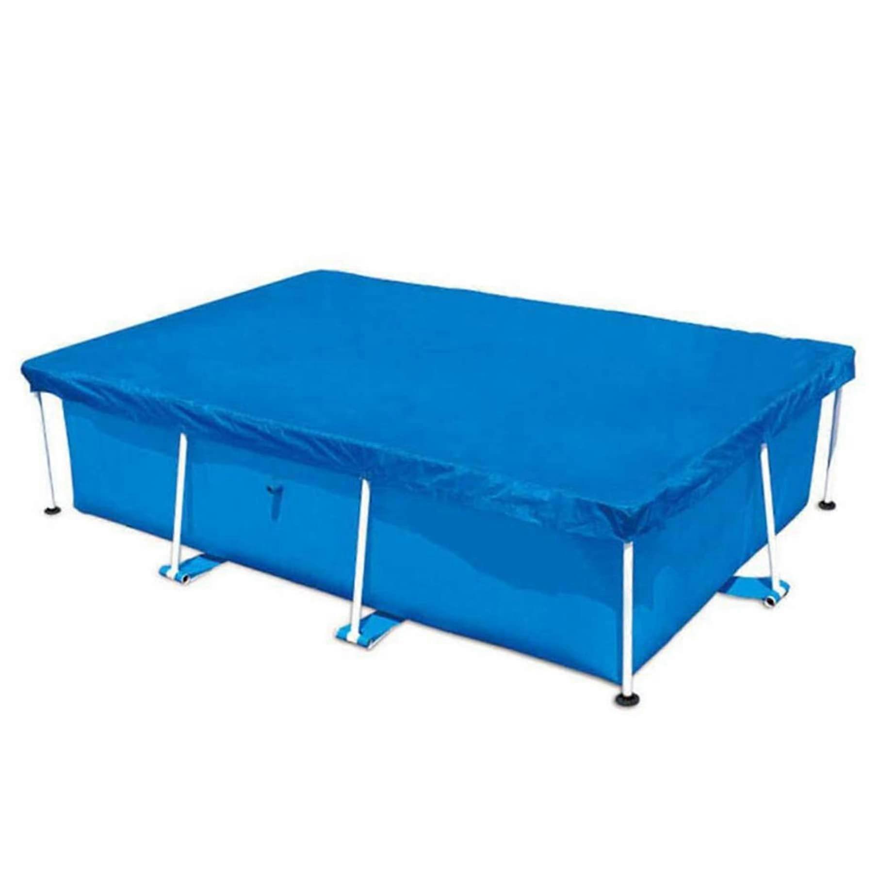 Rectangular Solar Pool Cover 260x170cm for Above Ground Pools UV Resistant Heat Retention