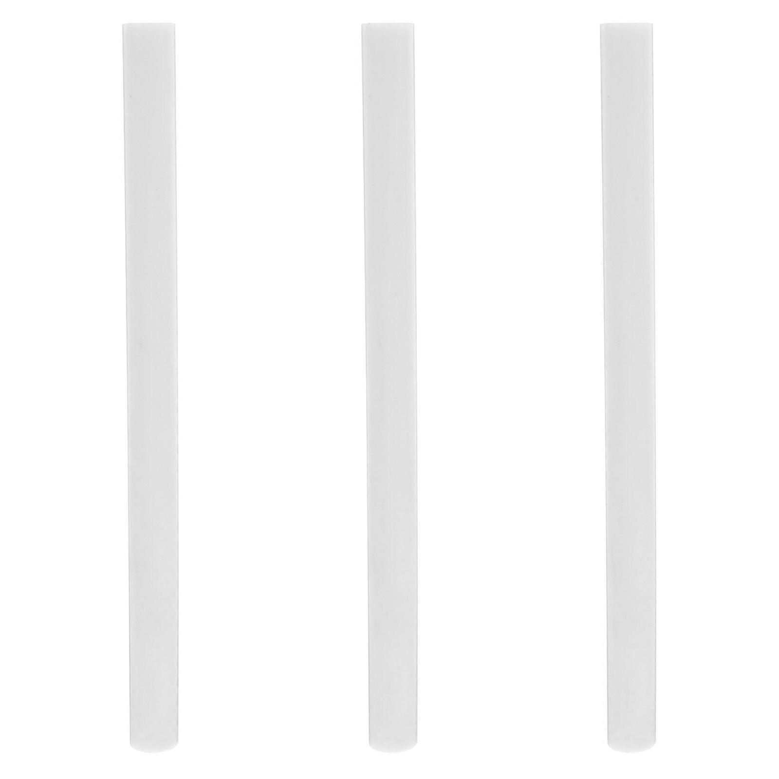 3pcs Solid Round Rods Multi-purpose Rods Easy Cutting Polyethylene Sticks