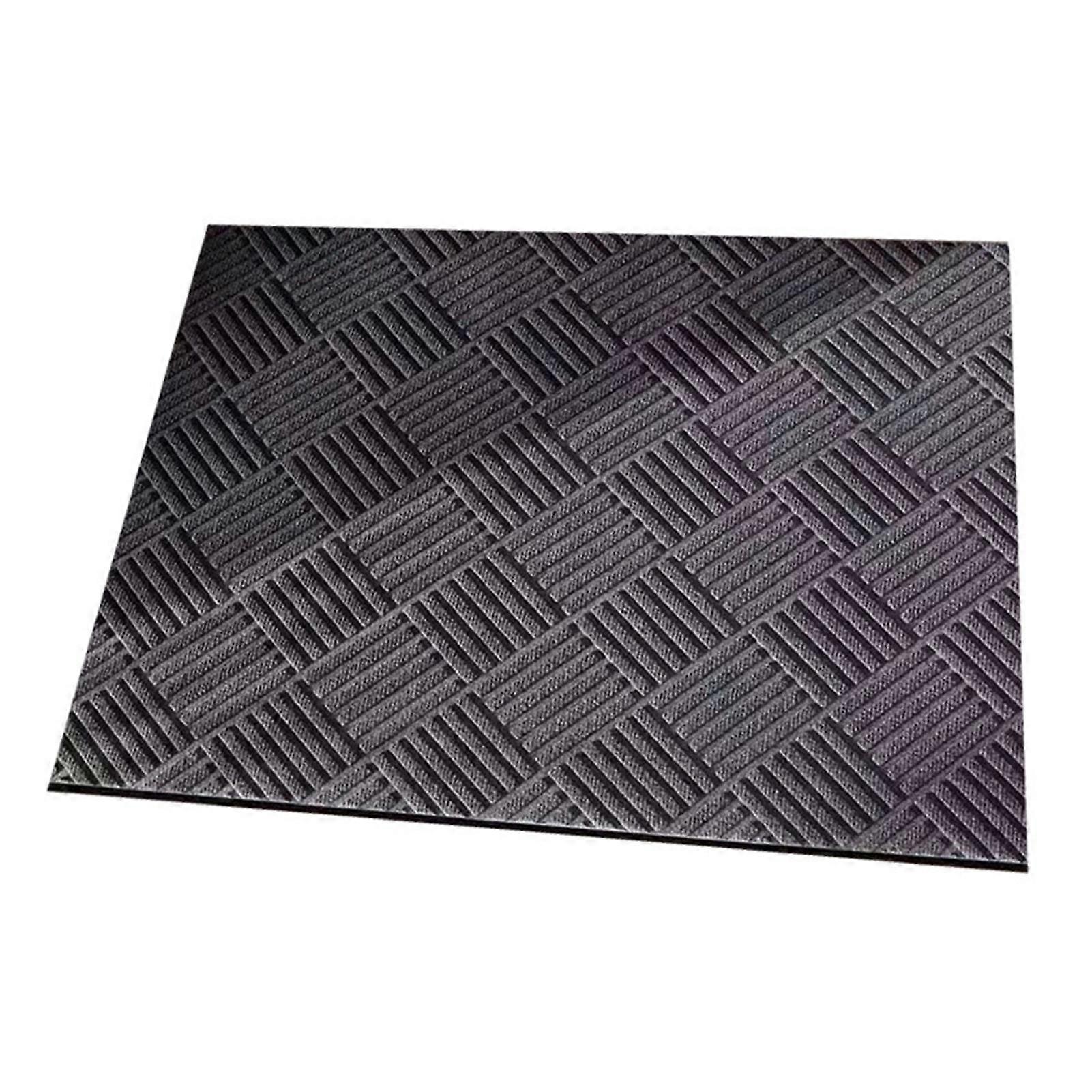 Floor Mat Quick Absorbent Thickened Rhombus Texture Quick-Drying Anti-Slip Bottom Dirt-trapping