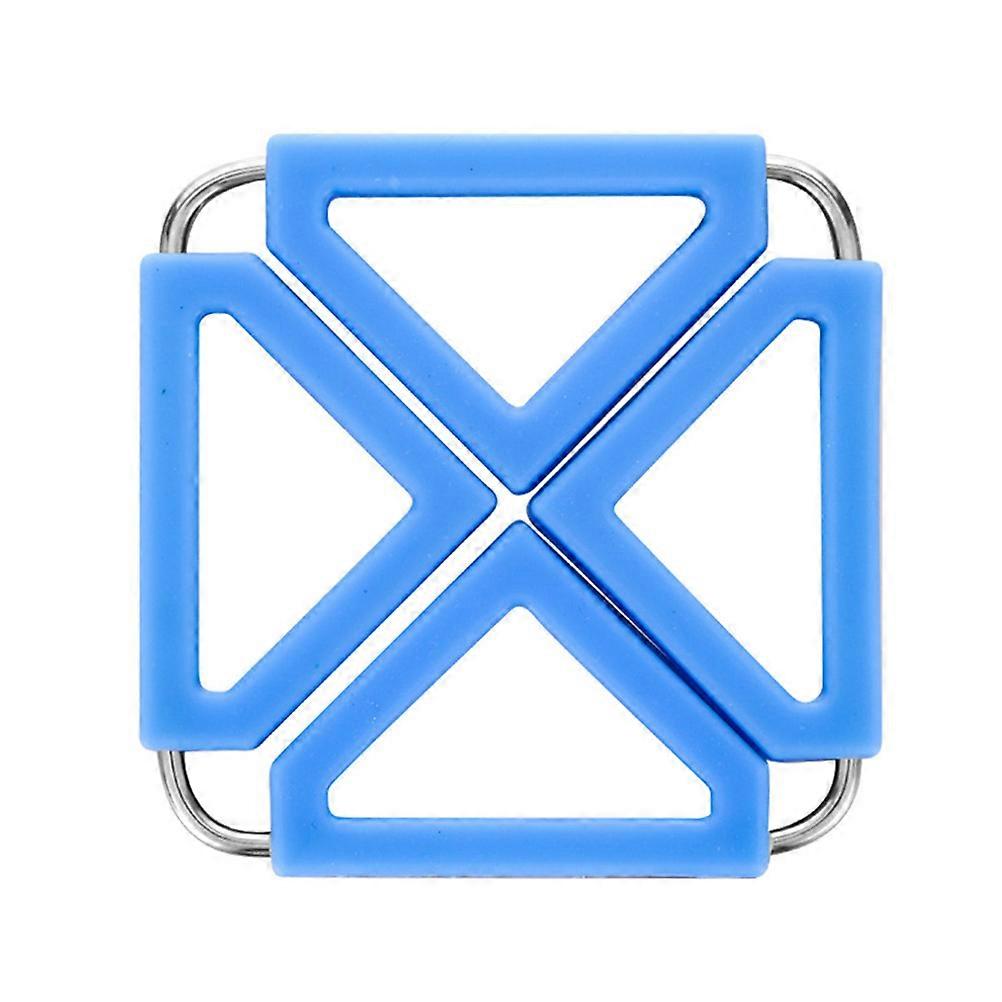 Protective Pot Coasters Heat Resistant Dining Table Protector Square Foldable Design 6Pcs