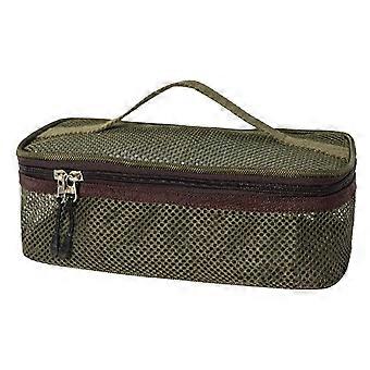Camping Utensil Organizer with Large Mesh, Portable Cookware Bag for Outdoor Picnic and Travel