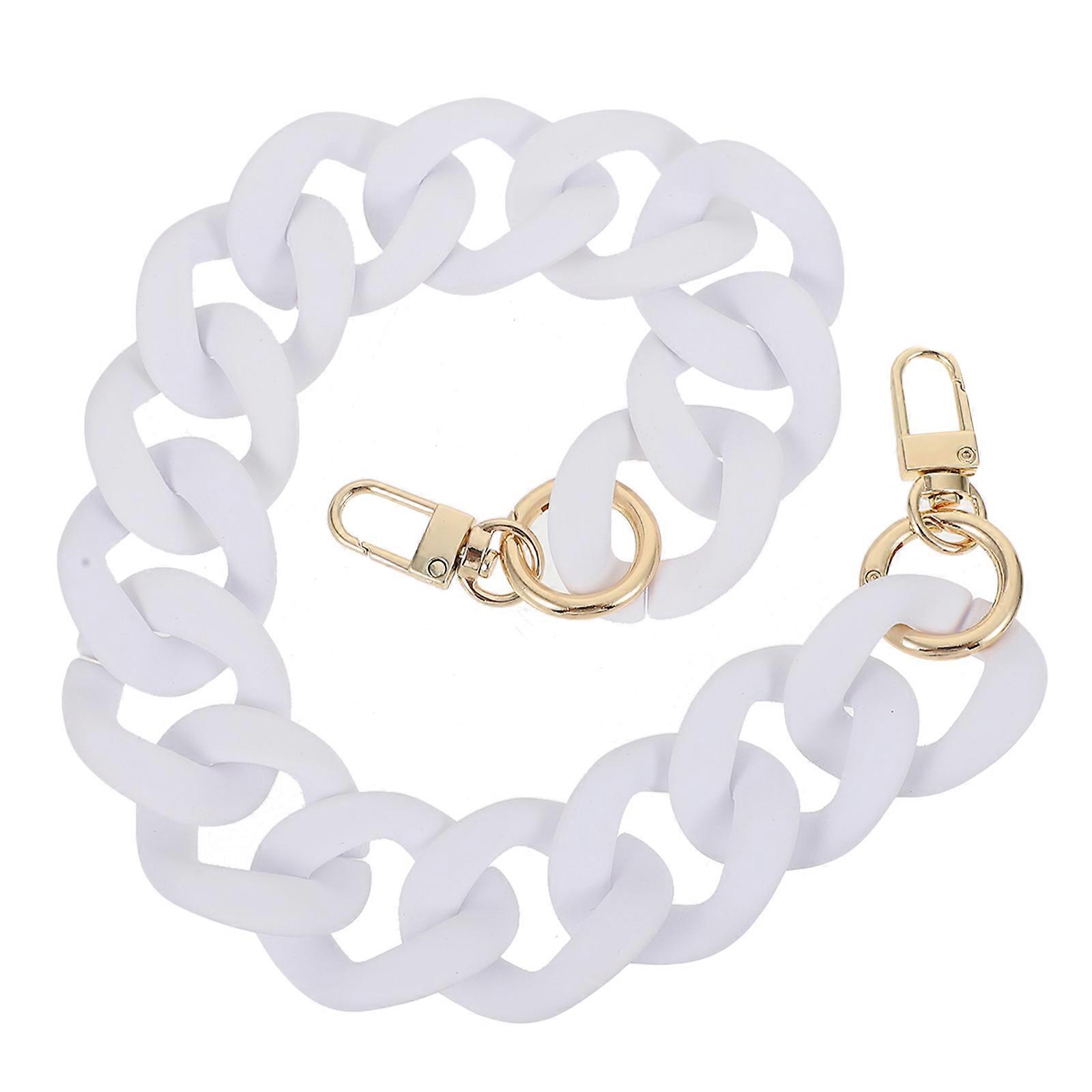 Acrylic Bag Chain Replacement for Handbag with Single Shoulder Design 1Pcs