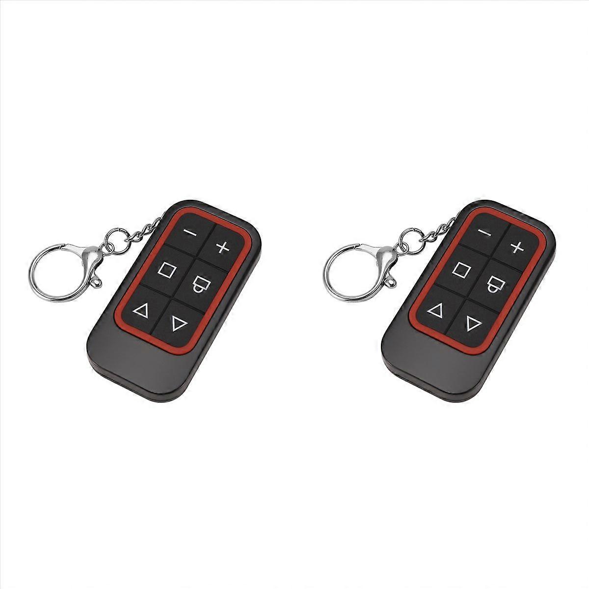 Garage Door Rechargeable Full-Frequency Copy Remote Control Red
