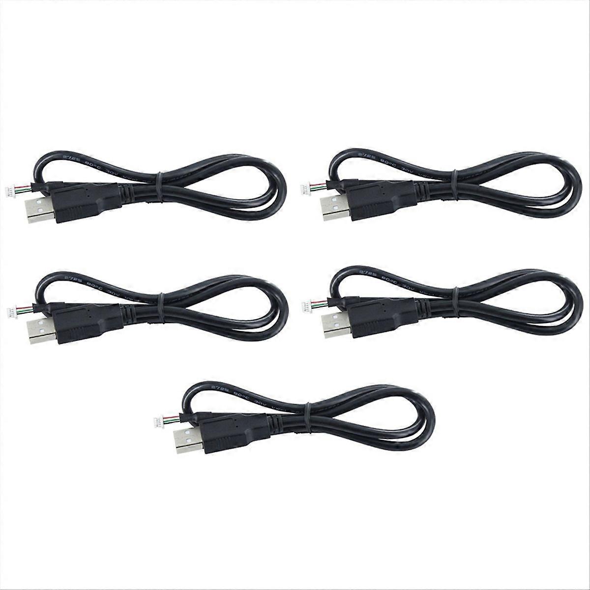 5Pcs USB-5Pin Cable for Camera Modules Connection Cable 0.5 meters