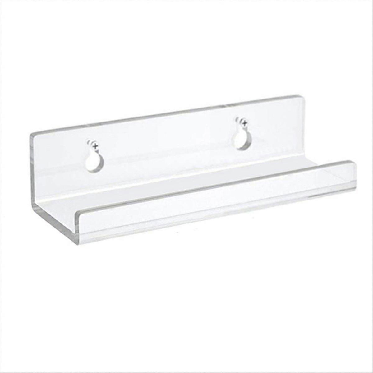 8PCS 4 inch Acrylic Record Display Stand Clear Wall Mounted