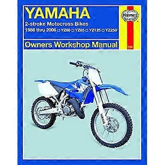 Yamaha 2-takts Motocross sykler 1986-2006 (Haynes reparer instruksjonsbøker)