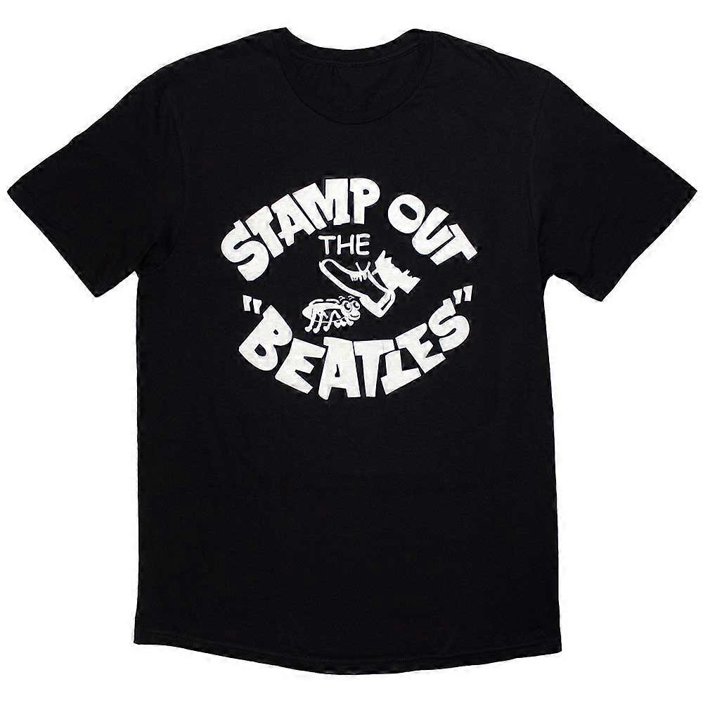 The Beatles stempler T-shirten ud
